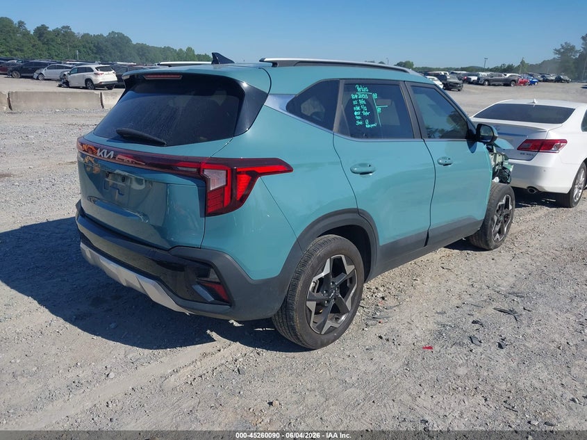 2024 Kia Seltos VIN KNDER2AA6R7487661 IAAI salvage auction — ALL OVER, Salvage Title, sold $4,900 on 2026-07-14 (photo 4)