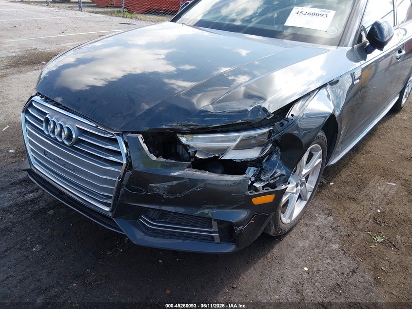 2018 Audi A4 VIN WAUKMAF44JA231585 IAAI salvage auction — LEFT FRONT, Salvage (Louisiana), sold $4,350 on 2026-07-20 (photo 6)