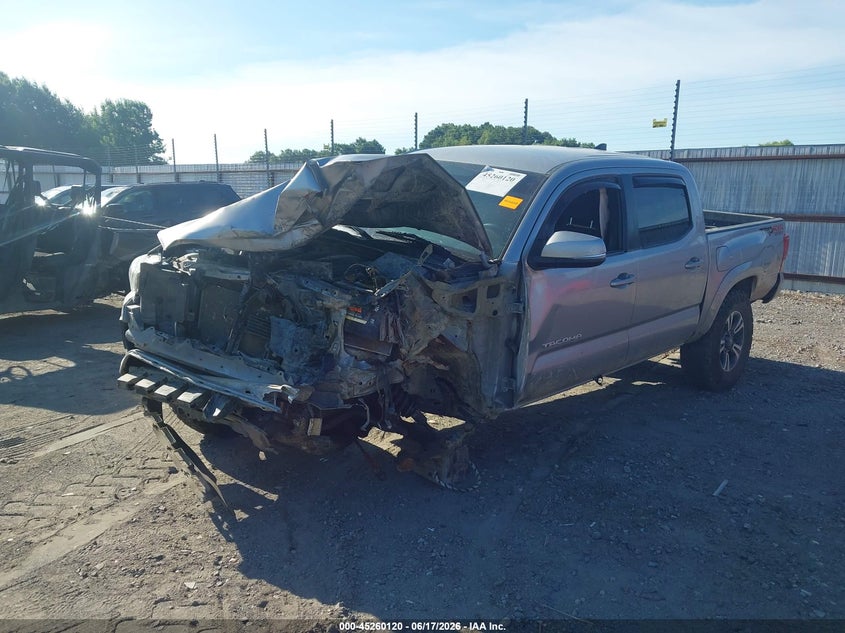 2016 Toyota Tacoma VIN 5TFCZ5AN1GX004294 IAAI salvage auction — FRONT END, Salvage (Arkansas), sold $1,650 on 2026-07-29 (photo 2)