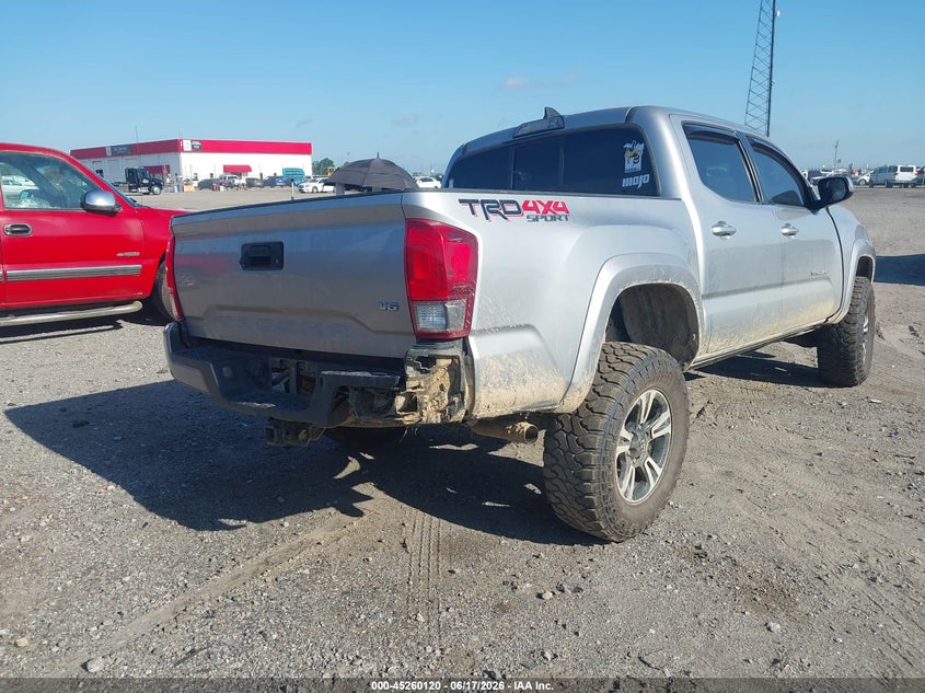 2016 Toyota Tacoma VIN 5TFCZ5AN1GX004294 IAAI salvage auction — FRONT END, Salvage (Arkansas), sold $1,650 on 2026-07-29 (photo 4)