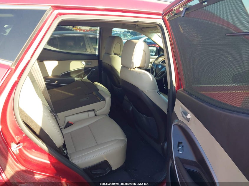 2014 Hyundai Santa fe VIN 5XYZU3LA0EG231662 IAAI salvage auction — NORMAL WEAR, Original (Texas), sold $1,150 on 2026-07-14 (photo 8)