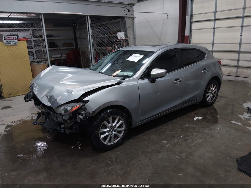 2016 Mazda 3 VIN JM1BM1L7XG1319535 IAAI salvage auction — FRONT END, Salvage (Idaho), sold $575 on 2026-07-31 (photo 2)