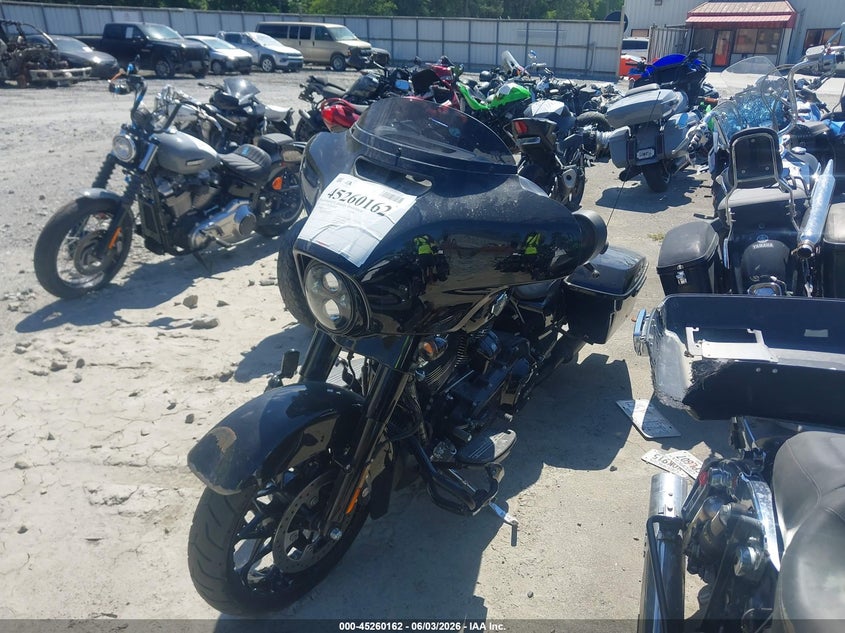 2022 Harley-davidson Street glide VIN 1HD1KRP1XNB640177 IAAI salvage auction — FRONT END, Salvage Title, sold $11,200 on 2026-07-08 (photo 2)