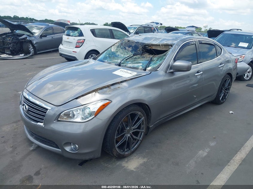 2013 Infiniti VIN JN1BY1APXDM512711 IAAI salvage auction — ROLLOVER, Salvage (North Carolina), sold $125 on 2026-07-22 (photo 2)