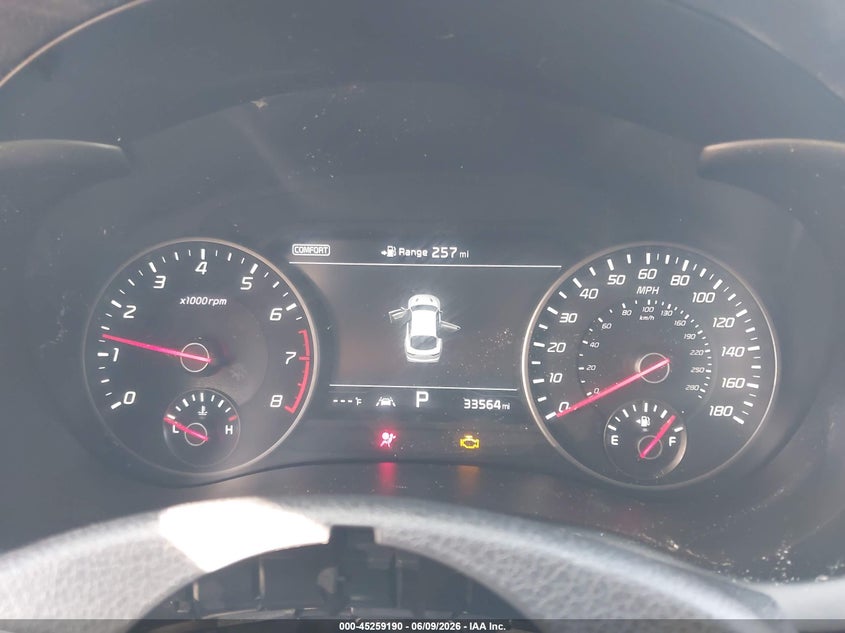 2021 Kia Stinger VIN KNAE45LC7M6090177 IAAI salvage auction — FRONT END, Salvage Title, sold $5,550 on 2026-07-17 (photo 7)