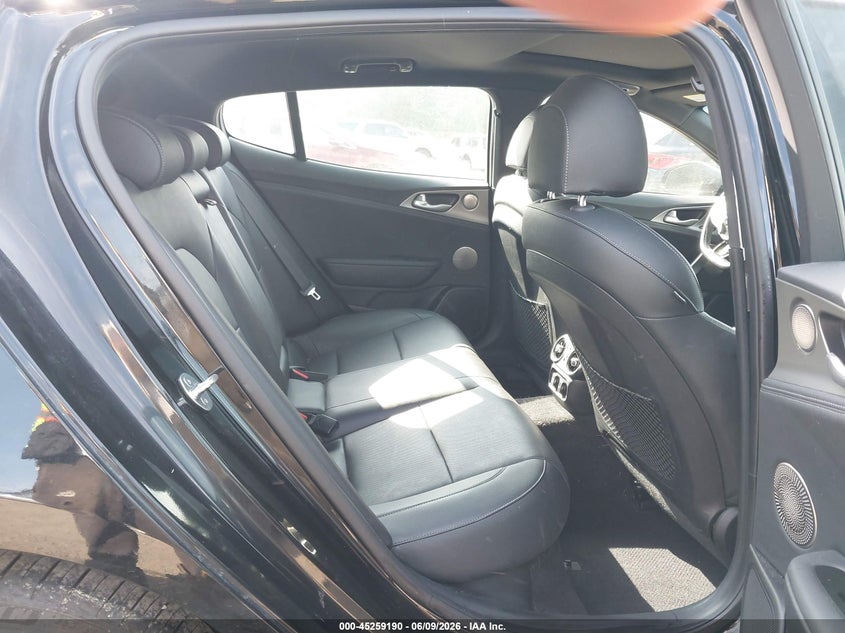 2021 Kia Stinger VIN KNAE45LC7M6090177 IAAI salvage auction — FRONT END, Salvage Title, sold $5,550 on 2026-07-17 (photo 8)