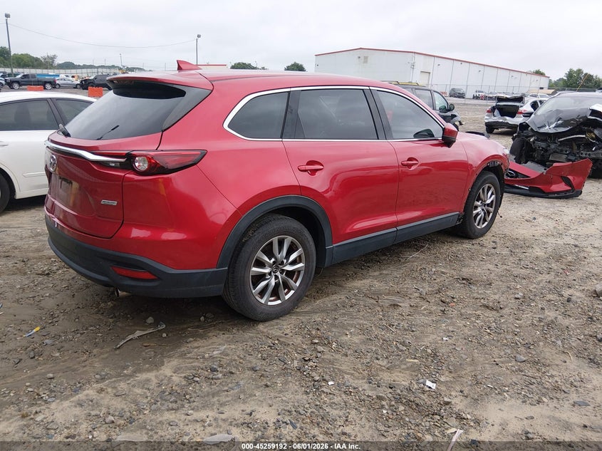 2016 Mazda Cx-9 VIN JM3TCACY0G0126372 IAAI salvage auction — FRONT END, Salvage Title, sold $3,750 on 2026-08-26 (photo 4)