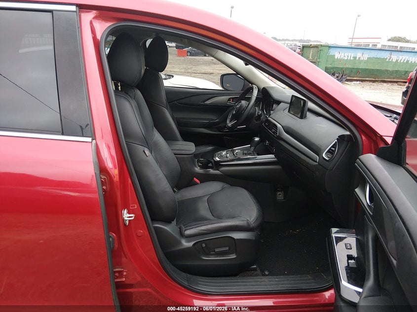 2016 Mazda Cx-9 VIN JM3TCACY0G0126372 IAAI salvage auction — FRONT END, Salvage Title, sold $3,750 on 2026-08-26 (photo 5)