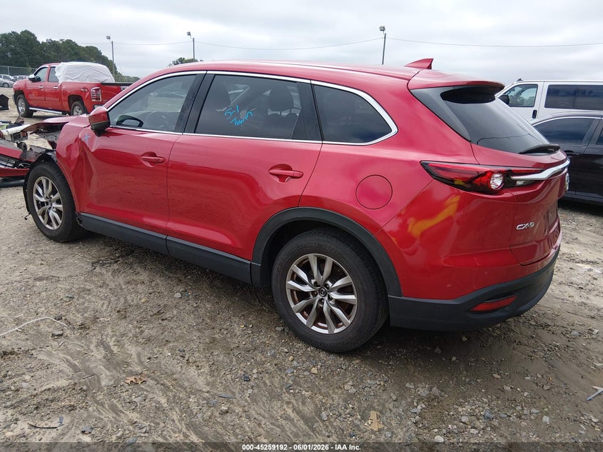 2016 Mazda Cx-9 VIN JM3TCACY0G0126372 IAAI salvage auction — FRONT END, Salvage Title, sold $3,750 on 2026-08-26 (photo 3)