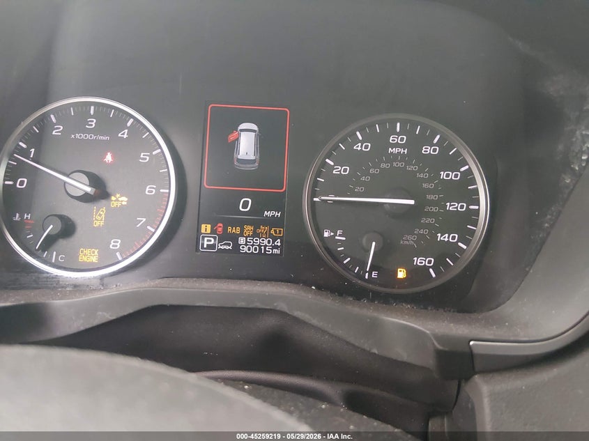 2023 Subaru Ascent VIN 4S4WMAED9P3401664 IAAI salvage auction — BIO HAZARD, Salvage Title, sold $7,650 on 2026-07-21 (photo 7)