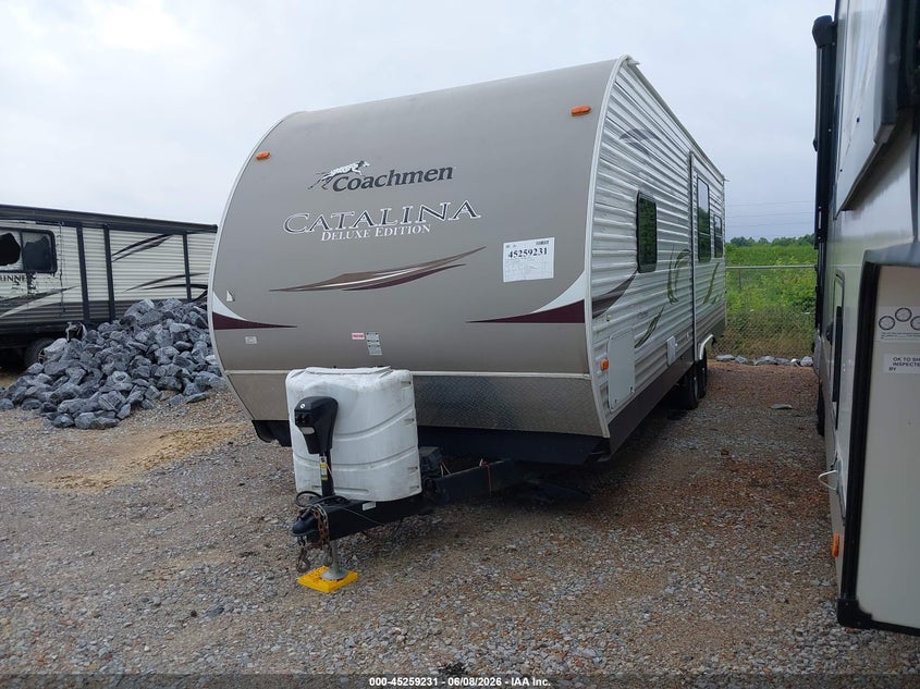 2012 Coachmen Catalina VIN 5ZT2CAUBXCT002650 IAAI salvage auction — UNKNOWN, Salvage (Kentucky), sold $2,900 on 2026-07-14 (photo 2)