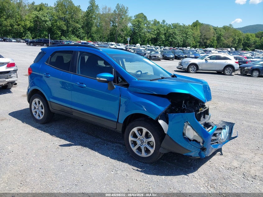 2020 Ford Ecosport VIN MAJ6S3GL8LC364536 IAAI salvage auction — FRONT END, Salvage Title, sold $575 on 2026-07-21 (photo 1)