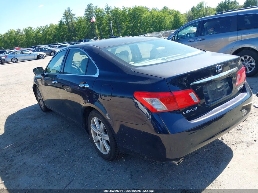 2007 Lexus ES VIN JTHBJ46GX72109502 IAAI salvage auction — FRONT END, Clear (Massachusetts), sold $625 on 2026-07-12 (photo 3)