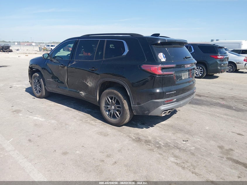 2025 Gmc Acadia VIN 1GKENKRS3SJ153206 IAAI salvage auction — SIDE, Salvage Title, sold $12,600 on 2026-07-11 (photo 3)