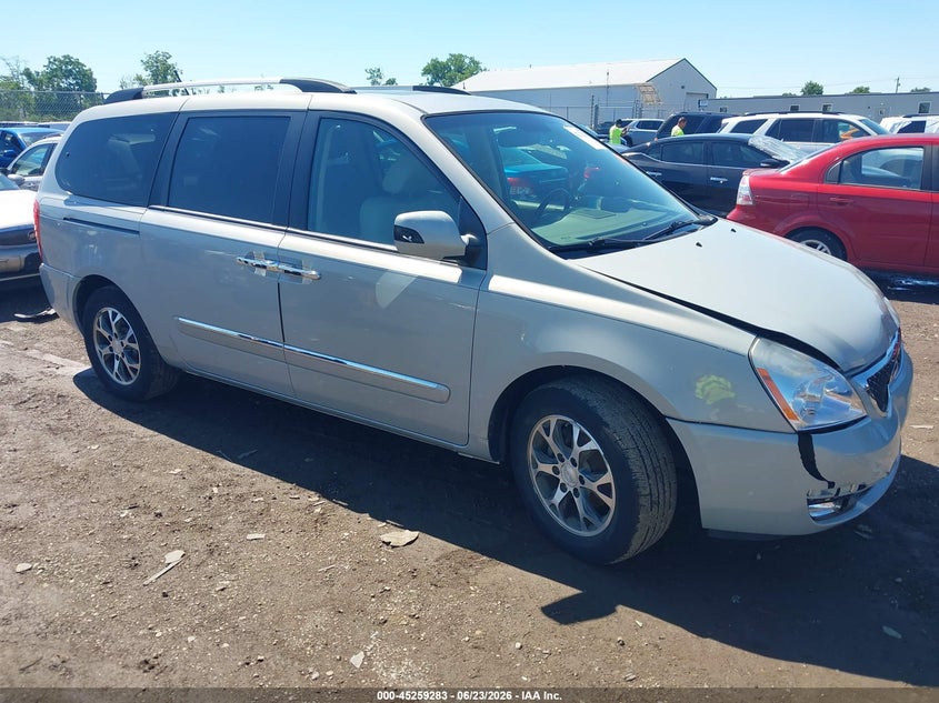 2014 Kia SEDONA VIN KNDMH4C77E6542274 IAAI salvage auction — FRONT END, Salvage (Ohio), sold $1,900 on 2026-07-30 (photo 1)