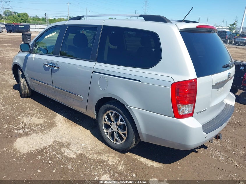 2014 Kia SEDONA VIN KNDMH4C77E6542274 IAAI salvage auction — FRONT END, Salvage (Ohio), sold $1,900 on 2026-07-30 (photo 3)