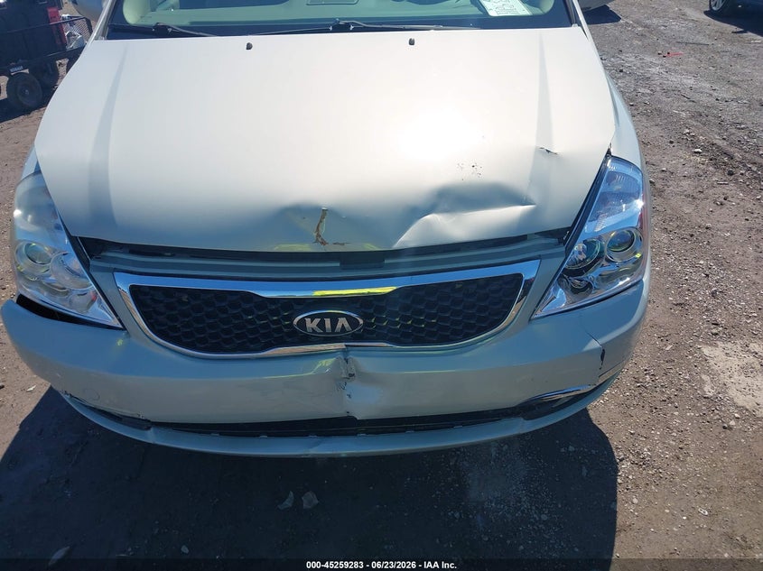 2014 Kia SEDONA VIN KNDMH4C77E6542274 IAAI salvage auction — FRONT END, Salvage (Ohio), sold $1,900 on 2026-07-30 (photo 6)