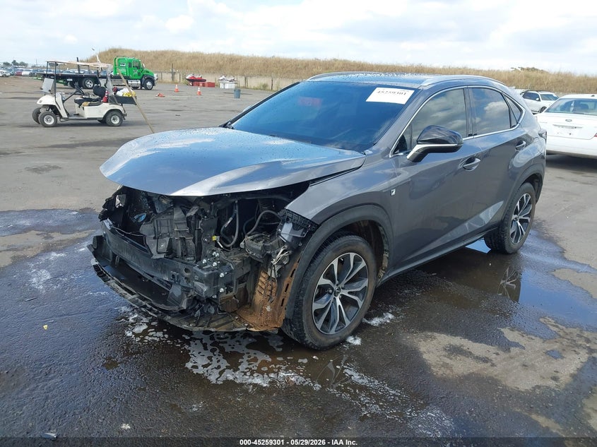 2016 Lexus Nx VIN JTJBARBZXG2074558 IAAI salvage auction — FRONT END, Salvage Title, sold $5,800 on 2026-07-22 (photo 2)