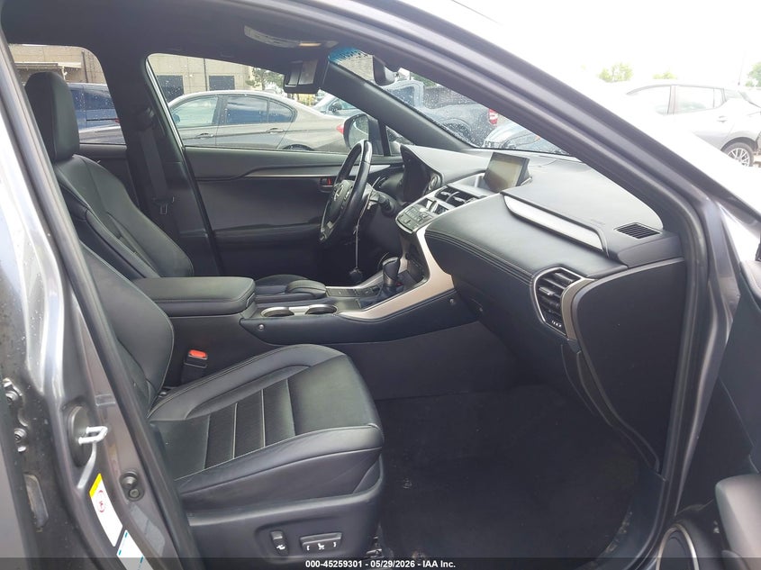 2016 Lexus Nx VIN JTJBARBZXG2074558 IAAI salvage auction — FRONT END, Salvage Title, sold $5,800 on 2026-07-22 (photo 5)
