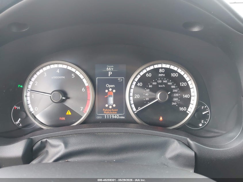 2016 Lexus Nx VIN JTJBARBZXG2074558 IAAI salvage auction — FRONT END, Salvage Title, sold $5,800 on 2026-07-22 (photo 7)