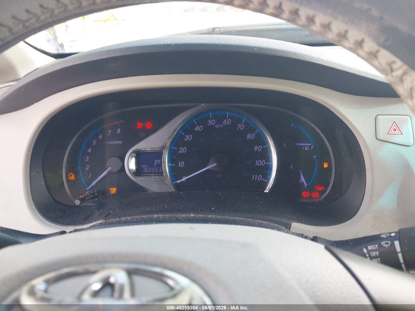 2012 Toyota Sienna VIN 5TDYK3DC7CS231238 IAAI salvage auction — FRONT & REAR, Salvage Title, sold $1,275 on 2026-07-20 (photo 7)