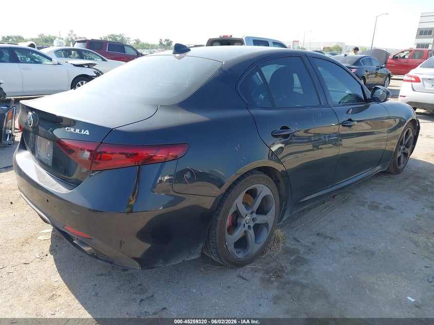 2017 Alfa romeo Giulia VIN ZARFAEBN8H7538628 IAAI salvage auction — UNDERCARRIAGE, Salvage (Texas), sold $75 on 2026-07-28 (photo 4)