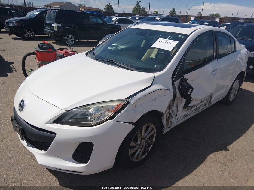 2012 Mazda 3 VIN JM1BL1W88C1567252 IAAI salvage auction — LEFT FRONT, Salvage (Colorado), sold $200 on 2026-07-14 (photo 2)