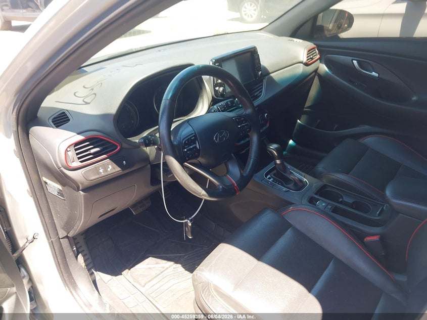 2018 Hyundai Elantra VIN KMHH55LC0JU036686 IAAI salvage auction — RIGHT REAR, Salvage Title, sold $1,550 on 2026-07-07 (photo 5)