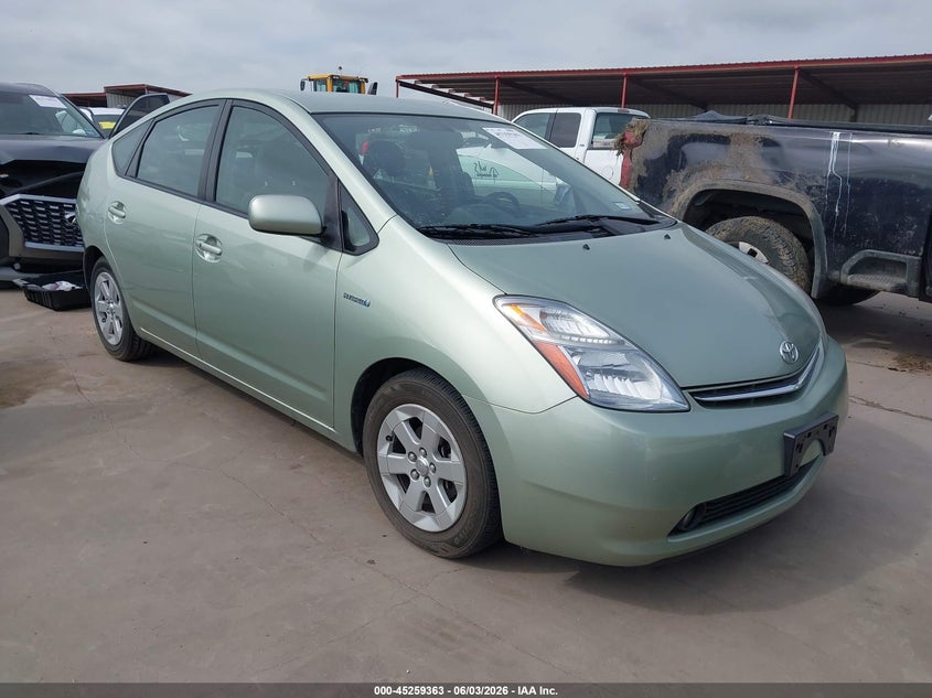 2007 Toyota Prius VIN JTDKB20U373257888 IAAI salvage auction — REAR END, Original (Texas), sold $650 on 2026-07-09 (photo 1)