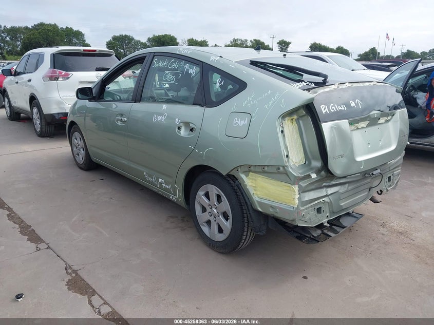 2007 Toyota Prius VIN JTDKB20U373257888 IAAI salvage auction — REAR END, Original (Texas), sold $650 on 2026-07-09 (photo 3)
