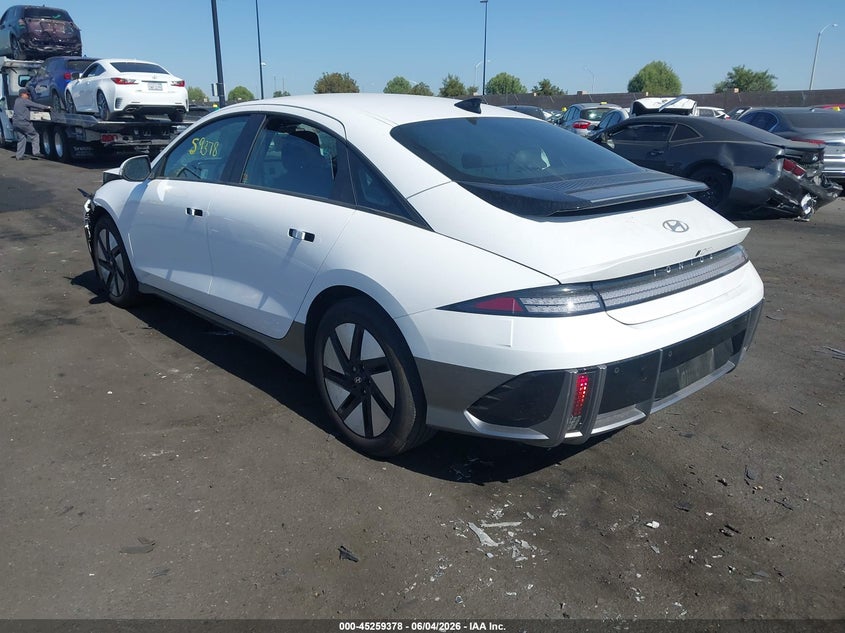2025 Hyundai Ioniq 6 VIN KMHM24AA5SA093309 IAAI salvage auction — FRONT END, Salvage Title, sold $6,000 on 2026-08-02 (photo 3)