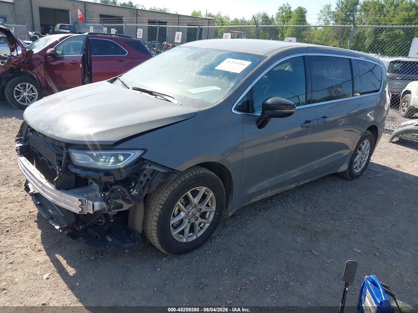 2025 Chrysler Pacifica VIN 2C4RC1BG8SR521104 IAAI salvage auction — FRONT END, Clear (Georgia), sold $14,250 on 2026-07-30 (photo 2)