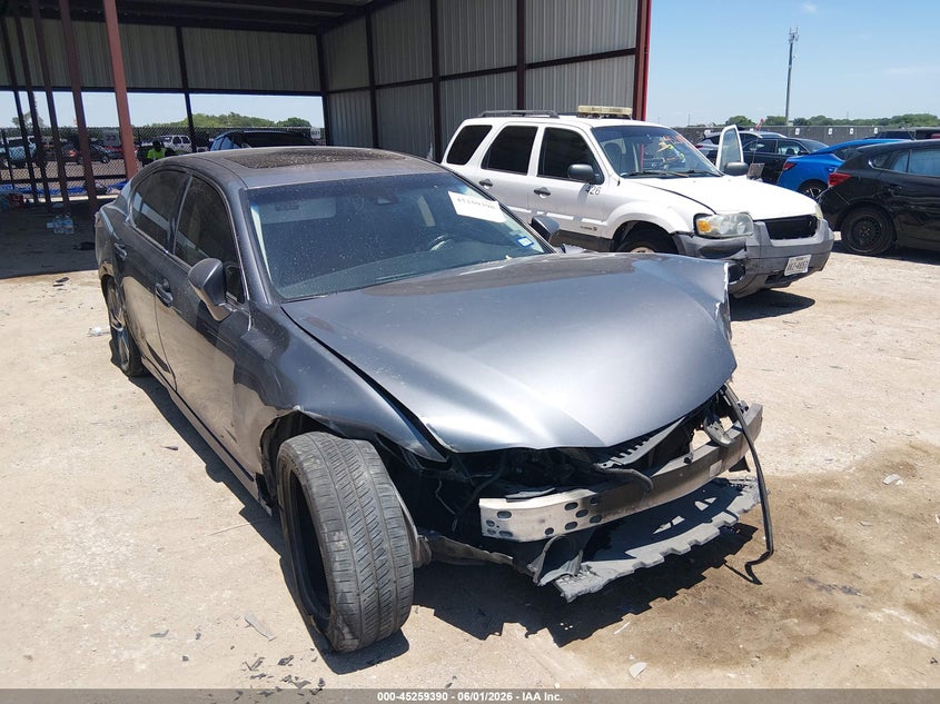 2016 Lexus Gs VIN JTHBZ1BL4GA003742 IAAI salvage auction — FRONT & REAR, Salvage (Texas), sold $25 on 2026-07-28 (photo 1)