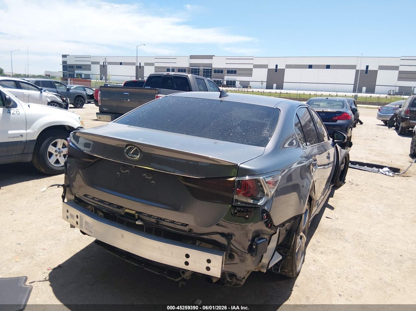 2016 Lexus Gs VIN JTHBZ1BL4GA003742 IAAI salvage auction — FRONT & REAR, Salvage (Texas), sold $25 on 2026-07-28 (photo 4)