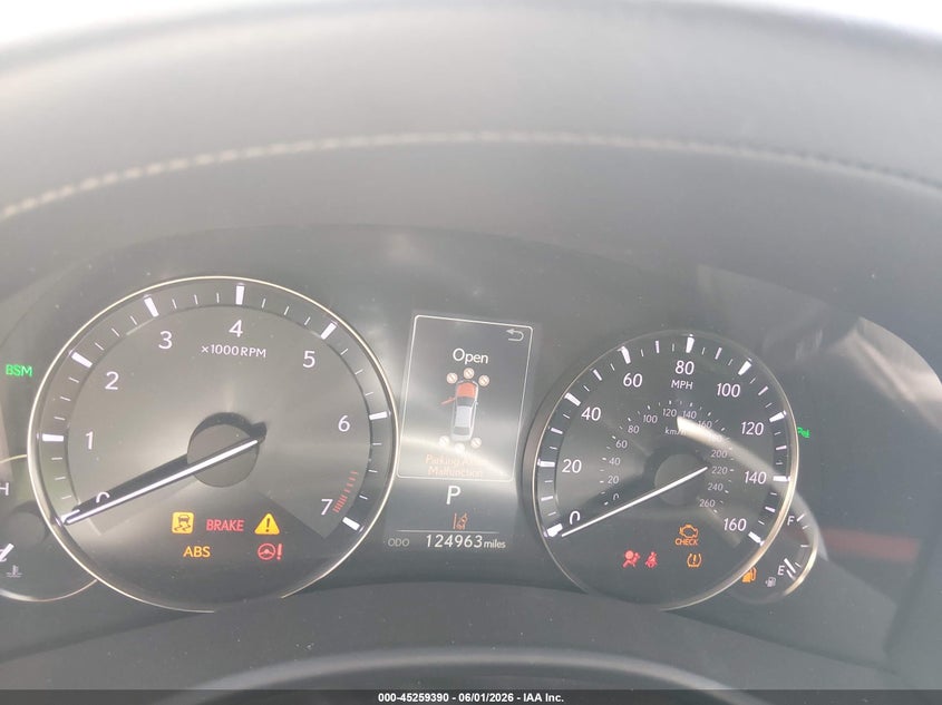 2016 Lexus Gs VIN JTHBZ1BL4GA003742 IAAI salvage auction — FRONT & REAR, Salvage (Texas), sold $25 on 2026-07-28 (photo 7)
