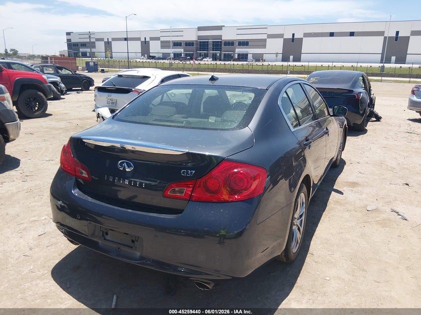 2013 Infiniti G VIN JN1CV6AP3DM715661 IAAI salvage auction — FRONT END, Salvage Title, sold $900 on 2026-09-08 (photo 4)