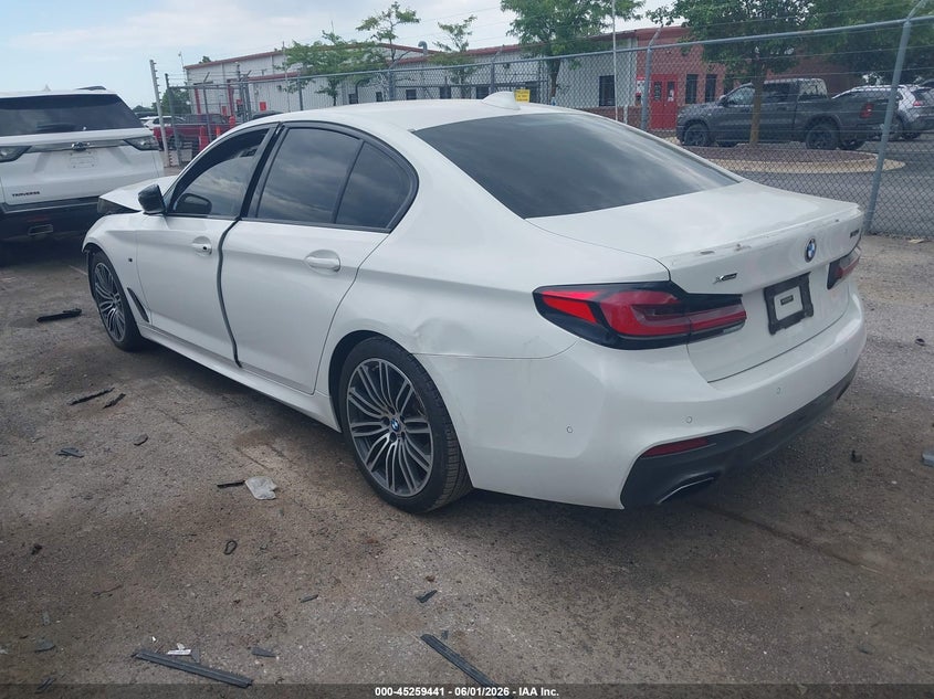 2019 BMW 5er VIN WBAJE7C5XKWW11138 IAAI salvage auction — FRONT END, Salvage Title, sold $8,600 on 2026-07-30 (photo 3)