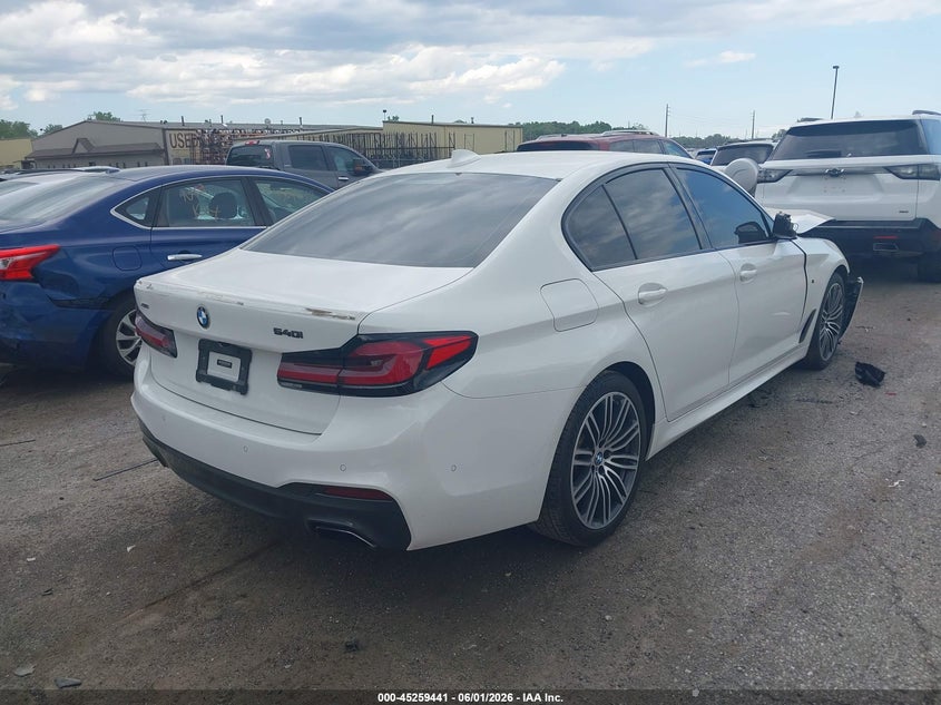2019 BMW 5er VIN WBAJE7C5XKWW11138 IAAI salvage auction — FRONT END, Salvage Title, sold $8,600 on 2026-07-30 (photo 4)