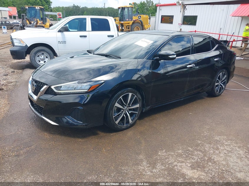 2022 Nissan Maxima VIN 1N4AA6CV8NC504819 IAAI salvage auction — NORMAL WEAR, Sf97 (Mississippi), sold $15,125 on 2026-07-16 (photo 2)