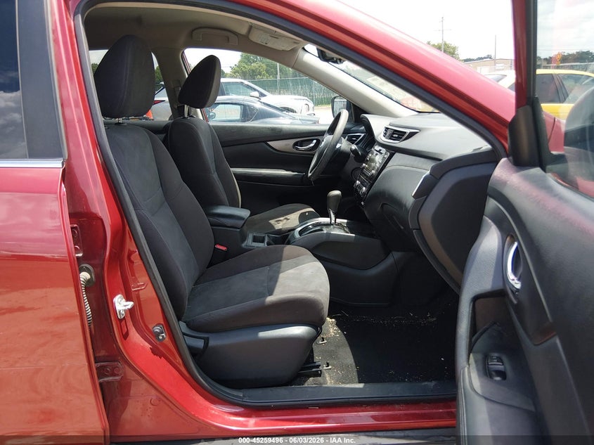 2016 Nissan Rogue VIN KNMAT2MV9GP681239 IAAI salvage auction — LEFT REAR, Salvage Title, sold $1,900 on 2026-07-17 (photo 5)