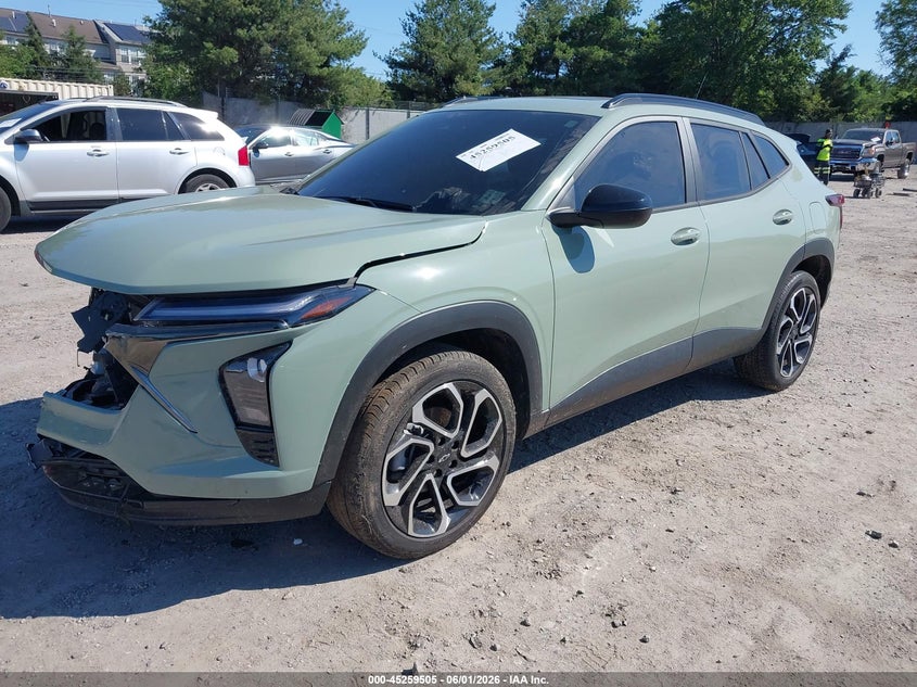 2024 Chevrolet Trax VIN KL77LJE27RC187168 IAAI salvage auction — FRONT END, Salvage Title, sold $4,550 on 2026-07-28 (photo 2)