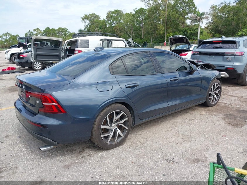 2020 Volvo S60 VIN 7JR102FK8LG064583 IAAI salvage auction — FRONT END, Salvage Title, sold $825 on 2026-07-13 (photo 4)
