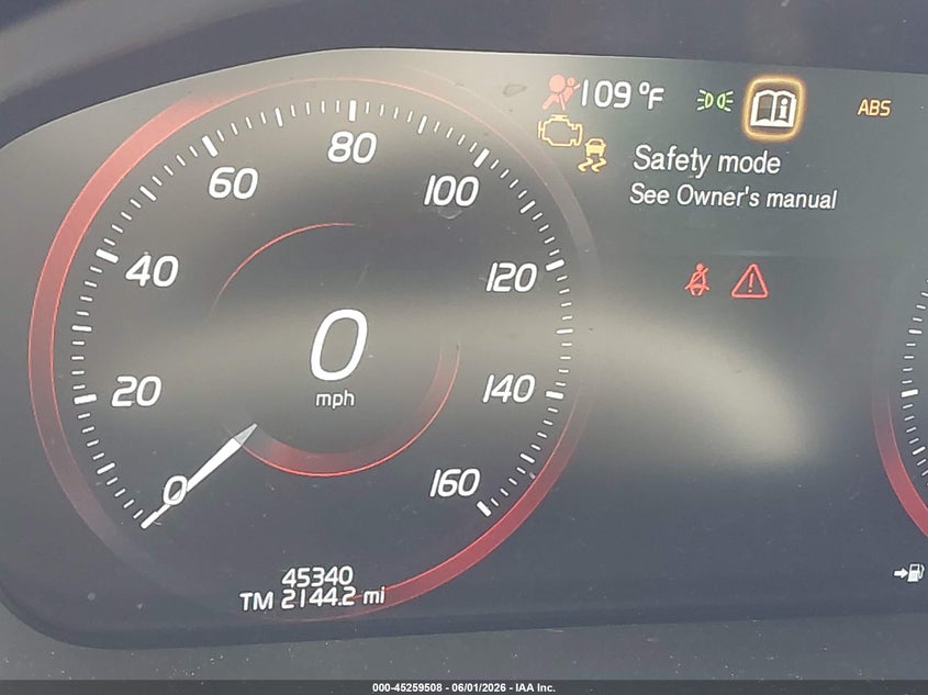 2020 Volvo S60 VIN 7JR102FK8LG064583 IAAI salvage auction — FRONT END, Salvage Title, sold $825 on 2026-07-13 (photo 7)