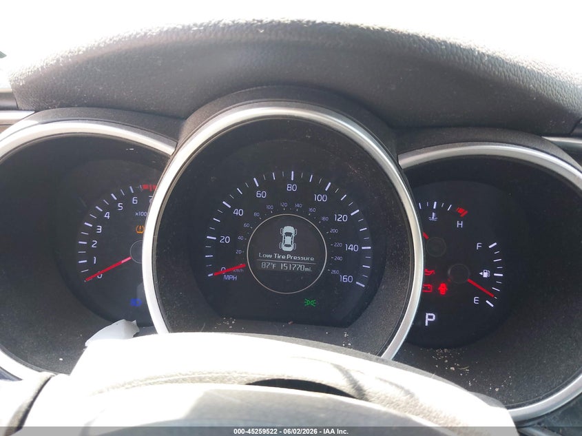 2015 Kia Optima VIN 5XXGM4A77FG505708 IAAI salvage auction — FRONT & REAR, Salvage (Illinois), sold $425 on 2026-07-29 (photo 7)