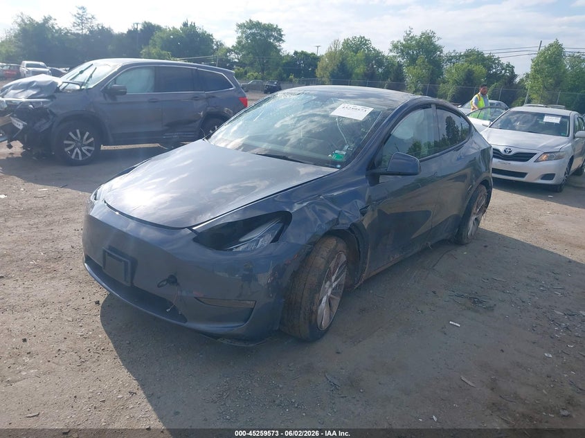 2023 Tesla Model y VIN 7SAYGDEE1PA092029 IAAI salvage auction — ALL OVER, Salvage Title, sold $3,950 on 2026-07-23 (photo 2)