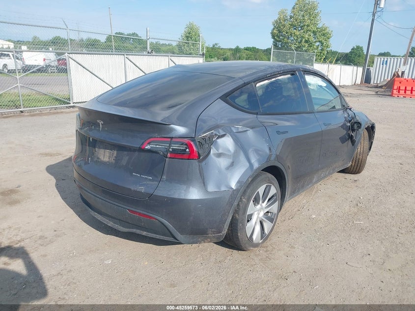 2023 Tesla Model y VIN 7SAYGDEE1PA092029 IAAI salvage auction — ALL OVER, Salvage Title, sold $3,950 on 2026-07-23 (photo 4)