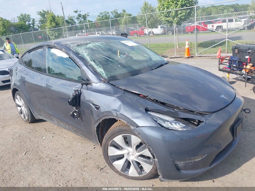 2023 Tesla Model y VIN 7SAYGDEE1PA092029 IAAI salvage auction — ALL OVER, Salvage Title, sold $3,950 on 2026-07-23 (photo 6)