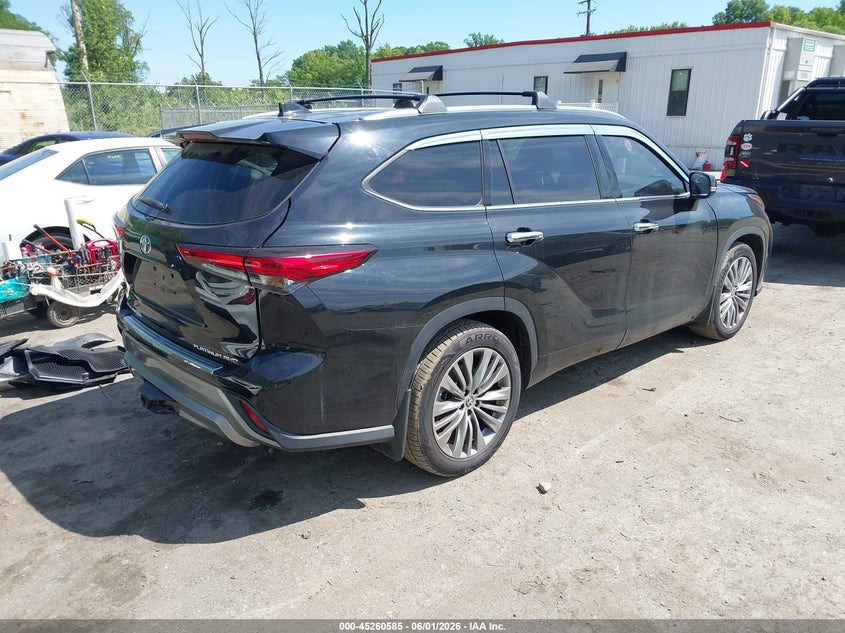 2021 Toyota Highlander VIN 5TDFZRBH0MS064811 IAAI salvage auction — THEFT, Salvage Title, sold $22,100 on 2026-08-01 (photo 4)