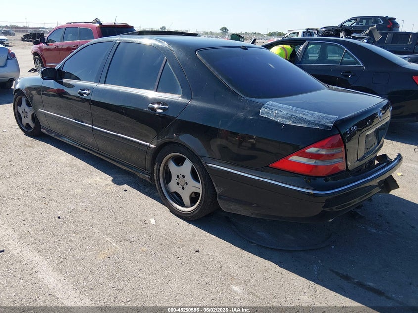2002 Mercedes-benz S class VIN WDBNG73J02A254205 IAAI salvage auction — FRONT END, Salvage (Illinois), sold $375 on 2026-07-14 (photo 3)