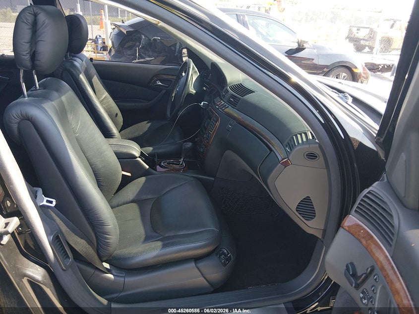 2002 Mercedes-benz S class VIN WDBNG73J02A254205 IAAI salvage auction — FRONT END, Salvage (Illinois), sold $375 on 2026-07-14 (photo 5)